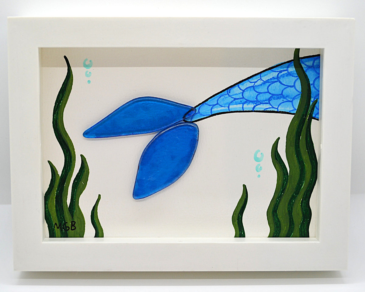Mermaid Tail Painting (Small)