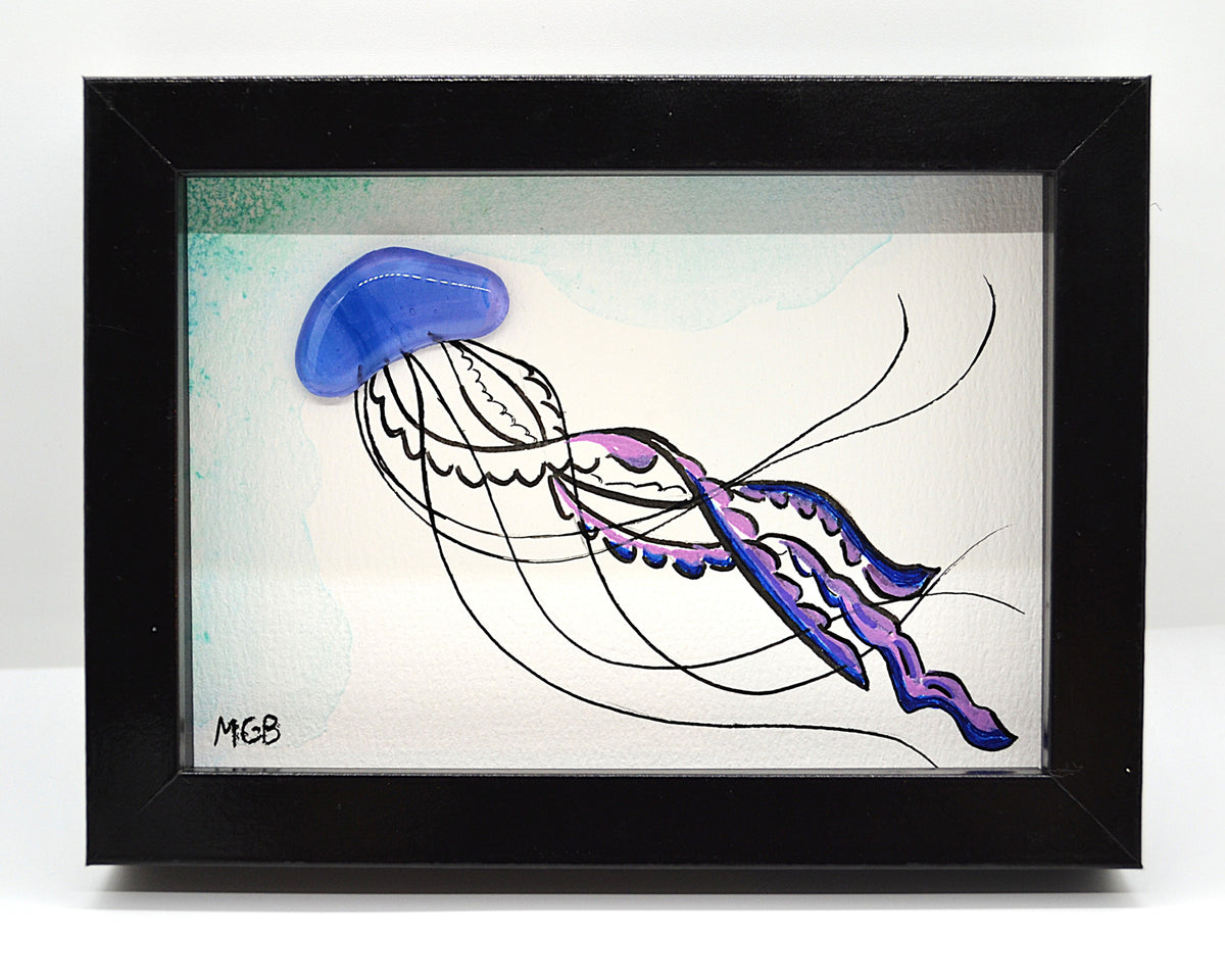 Blue Jelly Painting (Small)
