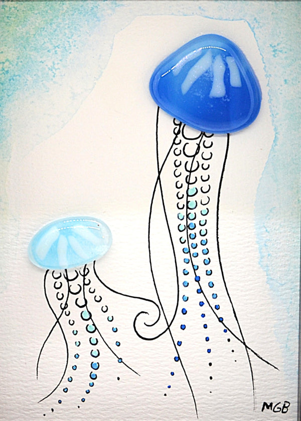 Two Jellyfish Painting (Small)