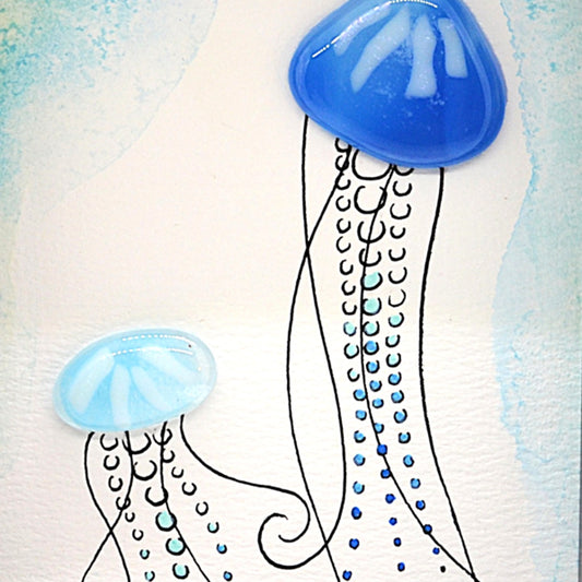 Two Jellyfish Painting (Small)